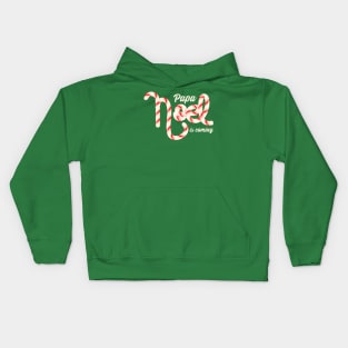 Papa Noel is Coming Kids Hoodie